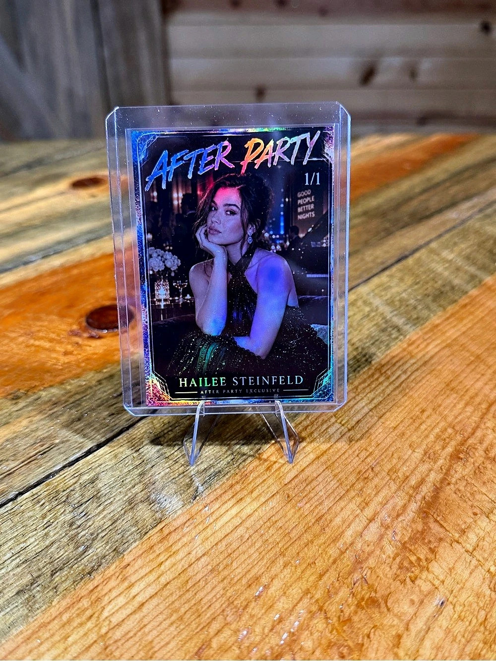 Hailee Steinfeld Custom After Party Card 1/1